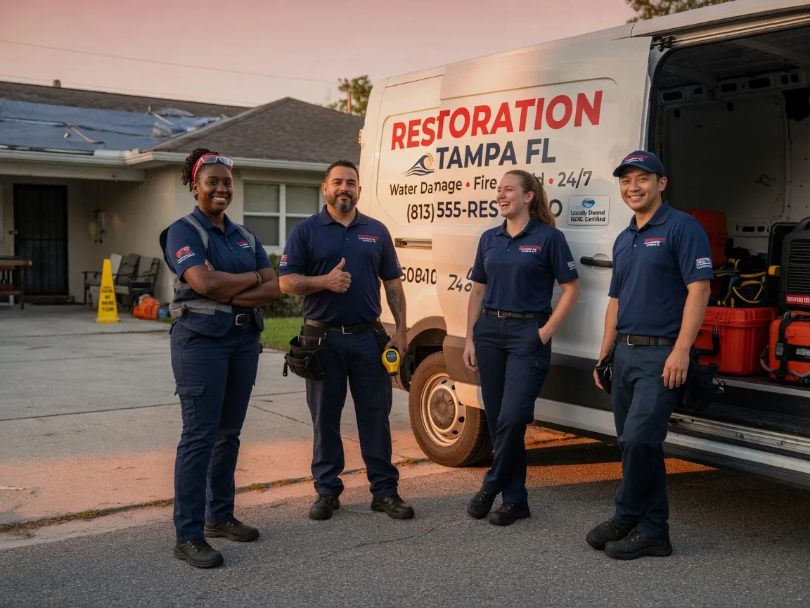 Water Damage Restoration company in Verona, OH